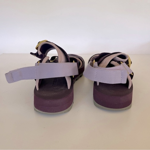 Merrell Alpine Retro Style Strap Sandals, Mauve, 9 - Picture 10 of 13